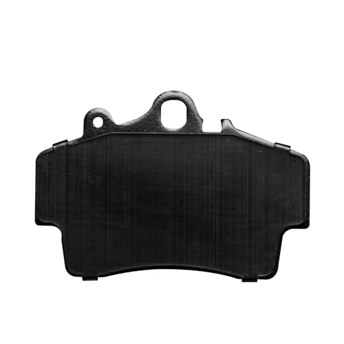 Image of Detroit Axle - Front Ceramic Brake Pads with Hardware Set Replacement | for 1997-2004 2005 2006 2007 2008 Porsche Boxster - 4pc Set