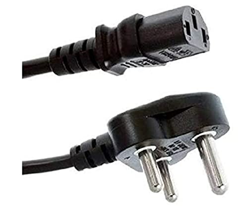 SANAVYA Rice Cooker, Computer Systems Power Cable/UPort for Desktop/Monitor/Printer/Rice Cooker/Scanner/Projector 1.5 Yard / 4.5 Feet