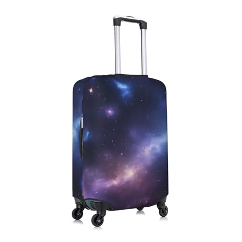 Galaxy Print Protective Suitcase Cover Washable Travel Luggage Protector with Concealed Zipper3