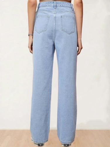 Image of KOTTY Women's Straight Fit High-Rise Stretchable Jeans