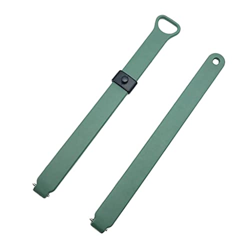 Pulsera de silicona verde ajustable para actividad física cotidiana 4