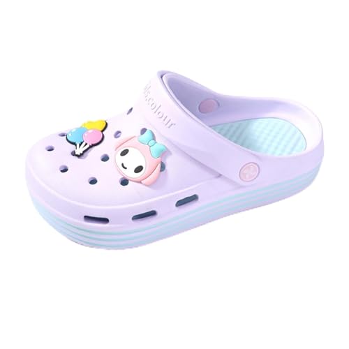 Kids Cute Girls Clogs Garden Shoes Toddler Slides Sandals Comfort Lightweight Children Water Shower Beach Pool Slippers Indoor Outdoor