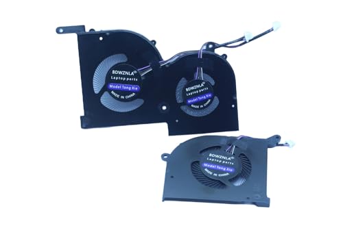 Ventilateur de rechange CPU GPU silencieux double flux pour MSI GS66 11UG et Creator 15
