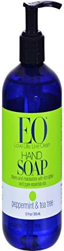 EO Products Hand Soap Peppermint & Tea Tree, 12 fl. oz.