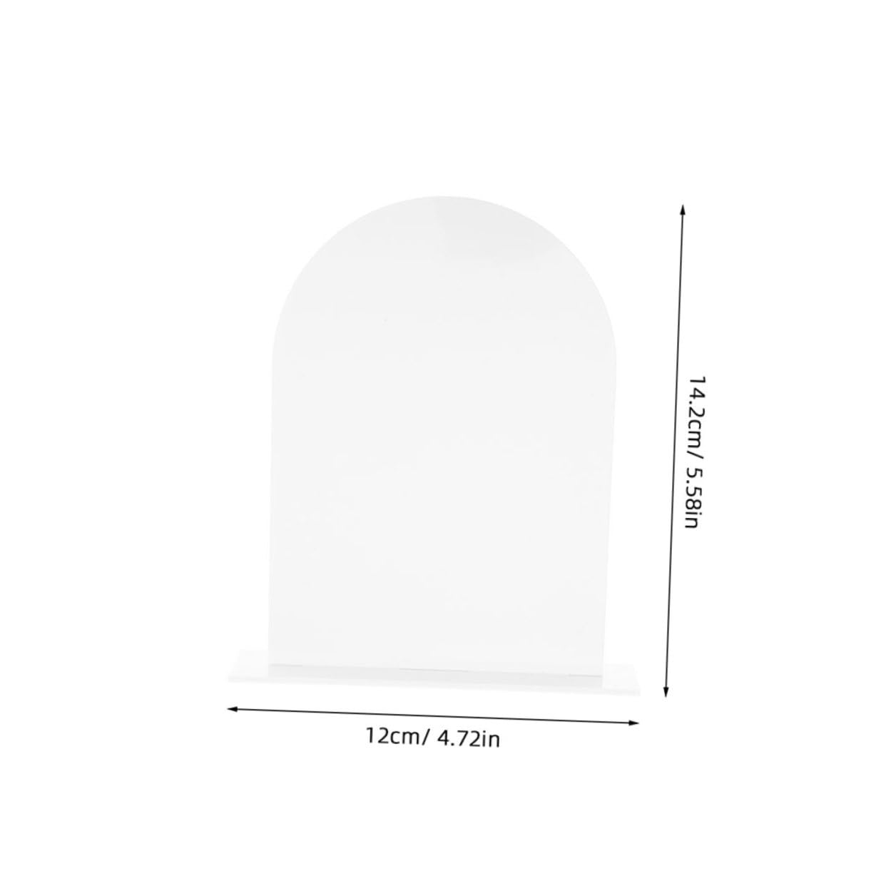 Cabilock Acrylic Table Sign Holders Wedding Numbers for Reception Easy Install Stands