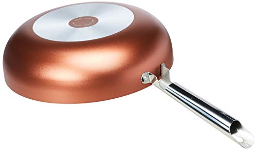 Wok com Tampa Curry, 28 cm, Cobre, Brinox