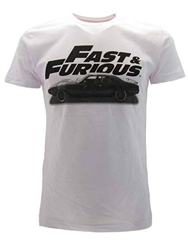 ✅ idea regalo originale Sabor srl T-Shirt Fast And Furious Originale Film Maglia Maglietta Ufficiale Auto (L)