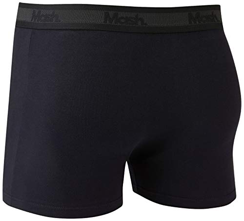 Kit 3 Cuecas Boxer, Mash, Masculino, Preto/Preto/Preto, G