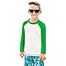 City Threads Big Girls' Rash Guard Peplum Long Sleeve Sun Shirt with SPF50+