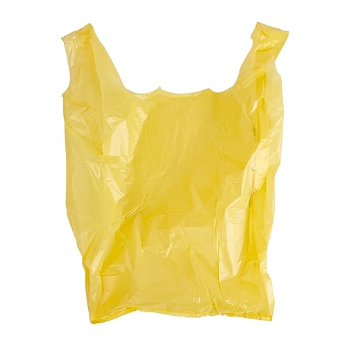 Yellow Plastic T-Shirt Shopping Bags - Case Of 1,000 #TOP3
