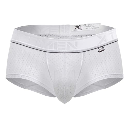 Green Piping Boxer Briefs by Xtremen