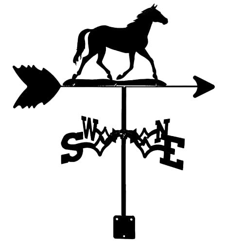 Girouette Mustang : ornement artisanal haut de gamme avec revêtement antirouille