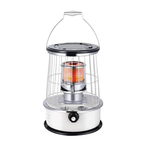 Calefactor Eléctrico, Estufa de aceite portátil for uso interior y exterior. Calentador de queroseno con fuente de energía solar a gas. Accesorios for acampar.