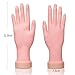AORAEM Nail Trainning Hand Flexible Soft Practice Plastic Mannequin Hand Nails Tips Art Trainer Manicure Practice Hand Tool