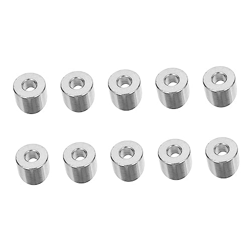 SOLUSTRE Deck Wire Washers 10pcs Beveled Washers for Cable Railing 30 Degree Angle Stainless Steel Kit