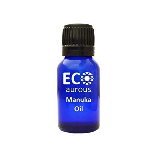 Manuka Oil 100% Natural, Organic, Vegan & Cruelty Free Manuka Essential Oil | Pure Manuka Oil By Eco Aurous (0.33 OZ, 10 ML)