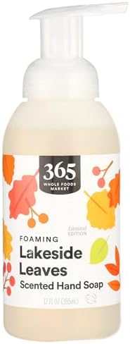 Amazon.com : 365 by Whole Foods Market, Foaming Hand Soap, Lakeside Leaves, 12 Fl Oz