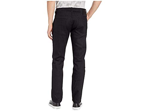The Unbranded Brand Men's Ub244 Tapered Fit 11oz Solid Black Stretch Selvedge Denim3