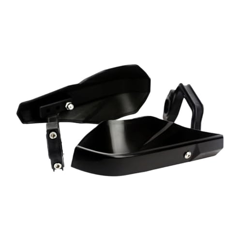 Protège-mains moto universels noirs protection intégrale des poignées guidon 22mm