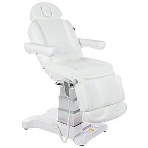 SKINACT Palermo Spa Facial Treatment Chair/Bed/Table (White)
