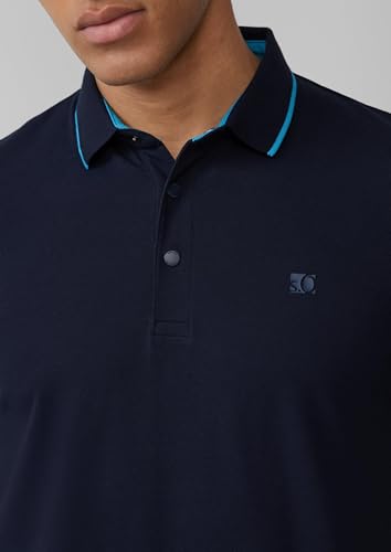 s.Oliver Herren Polo-Shirt – Regular Fit, Piqué, Label-Print – Ansicht 5