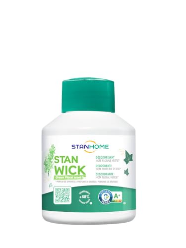 STANHOME | Deodorante Ambienti STAN WICK GREEN FLORAL, Profumatore con Nota Floreale Verde, Profumo Floreale e Delicato a Lunga Durata, 250 ml