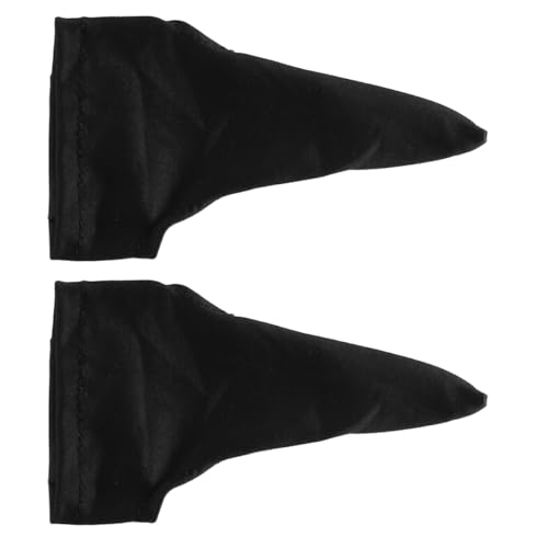 Laroal Paar Bowlinghandschuhe, Bowlingball, Sport, Fingergriffausrüstung, Schutzhandschuh (schwarz)