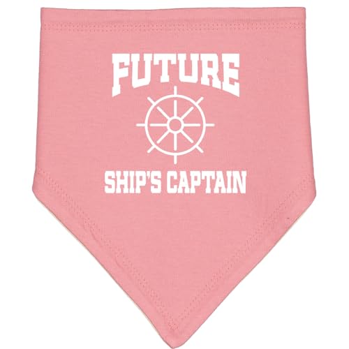 inktastic Future Ships Captain Baby Bandana Bib