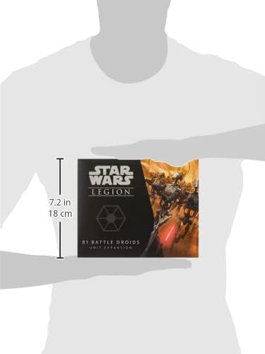Miniatura 5 de Atomic Mass Games Star Wars Legion Expansión de unidad Droides de batalla B1, amplía tu Alianza Separatista!, juego de mesa de estrategia y