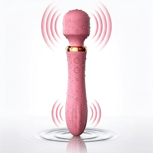 Image of KLEN Personal Massager Machine For Women Full Body Stress And Pain Relief Portable Silicone Waterproof Lightweight Handheld Cordless Automatic Vibration Device For Leg, Back, Neck