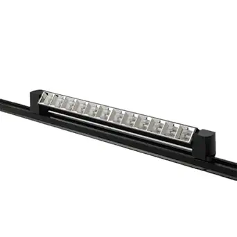 HYLUM 24 Watts LED Linear Track Lights ? Natural White | Modern Linear Bar Track Lights for Indoor Ceiling Home Offices Showroom | High Beam Focus Spot Lights Metal Body with Flexible Rotatable Head