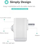 THIRDREALITY Multi-Function Night Light, Zigbee Repeater, 3-in-1 Combines a Motion Sensor, a Illumination Sensor and RGB Color Night Light, 1-100% Adjustable Brightness, Zigbee hub Required