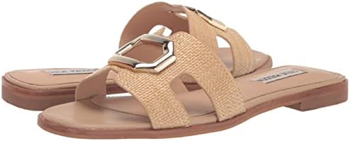 Steve Madden Women's Harlene Slide Sandal, Raffia, 9 | Image 6
