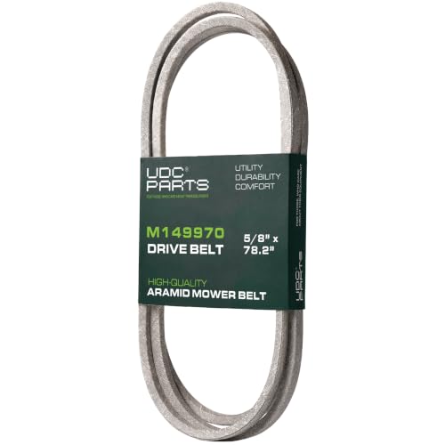 UDC Parts M174506 M149970 V-Belt, John Deere Replacement, 5/8" x 78.2"
