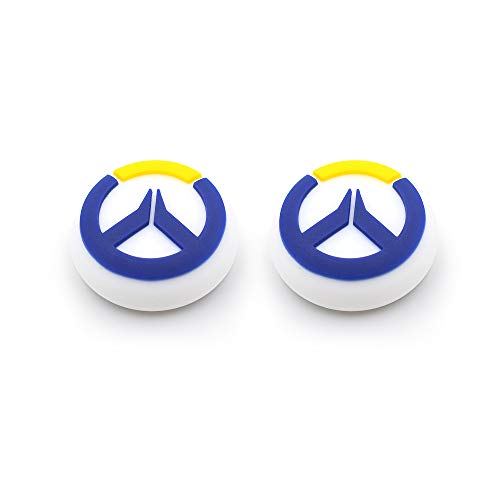 Image of 2PCS Joystick Cap Silicone Rubber Thumb Stick Grip Caps for PS5 PS4 PS3 Xbox 360 Xbox One Xbox One X Elite Controller (Color 1)