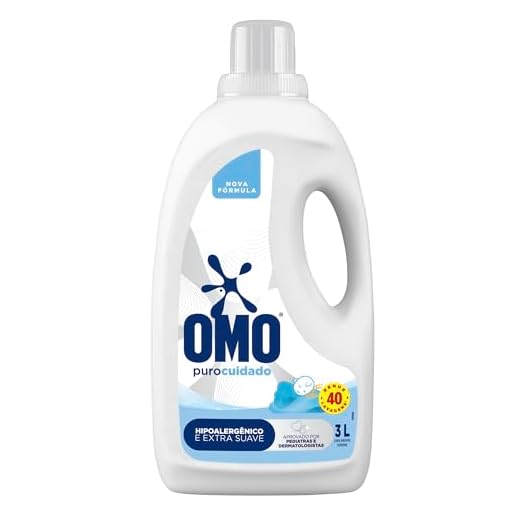 Sabão Líquido Omo Puro Cuidado 3L