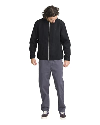 Image of Volcom Men's Palm Drive Faux Sherpa Lined Jacket - Utility Workwear