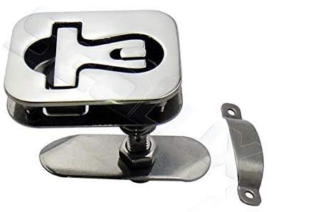 SeaLux Heavy Duty Marine Grade 316 Stainless Steel Compression Rectangular Flush Mount Hatch Lift Handle