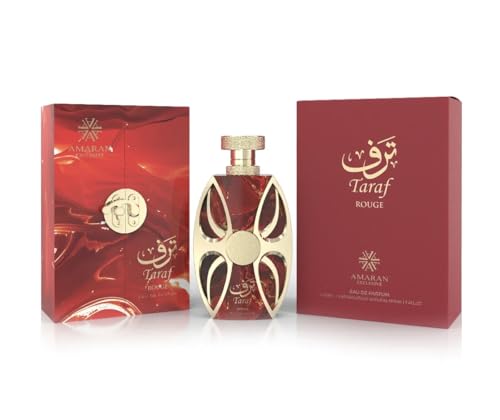 maran Taraf Rouge Eau de Parfum – Unisex Arabian Perfume 3.4 oz – Bold Cherry & Raspberry Scent with Turkish Rose and Red Fruit Mix – Long-Lasting Luxury Fragrance Made in Dubai image 4