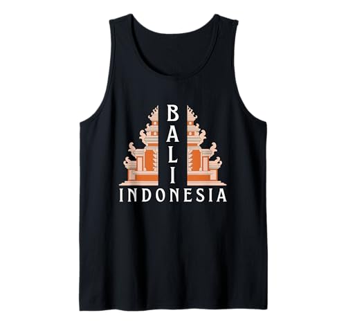 Bali Souvenir Bali Indonesia Souvenir/Bali Camiseta sin Mangas