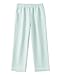 LANKMEI Girl's Pajama Pants Sleepwear Soft Fashion Lounge PJ Bottoms with Pockets, Green, 6-7 Years = Tag 130
