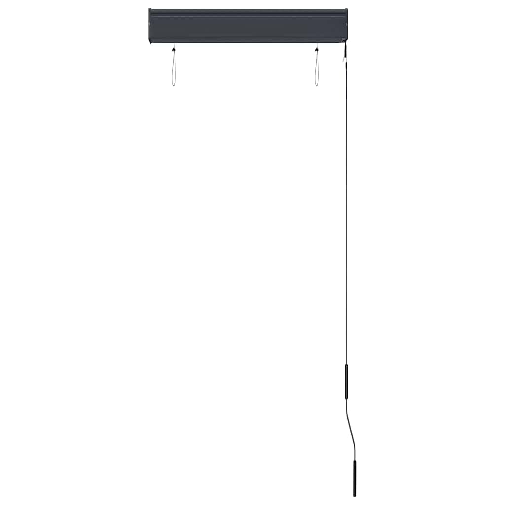 Store Roulant Exterieur 60x250 cm Orange Marron