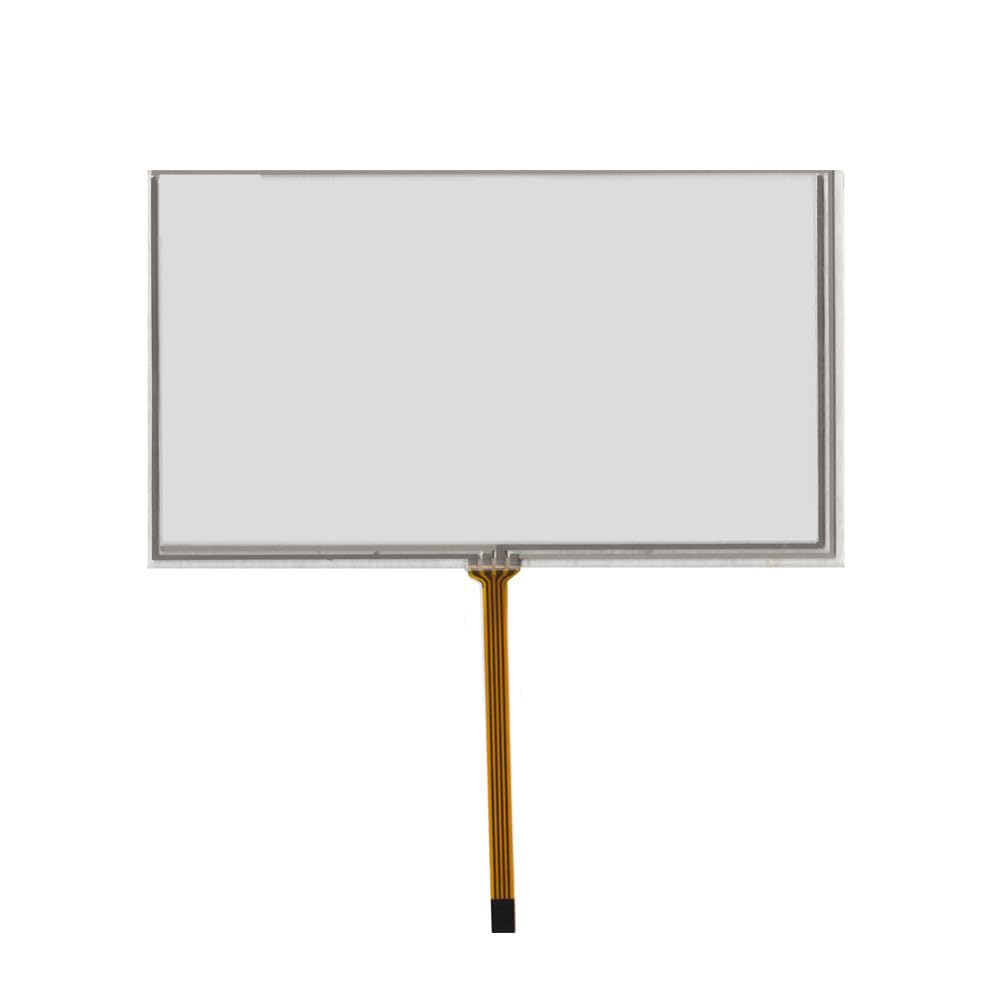 6.2 Inch 155mmx88mm 4Pin Universal Resistance Digitizer Touch Screen Panel Glass for Car DVD GPS Navigation Multimedia Replacement Parts (Connected on The Middle)