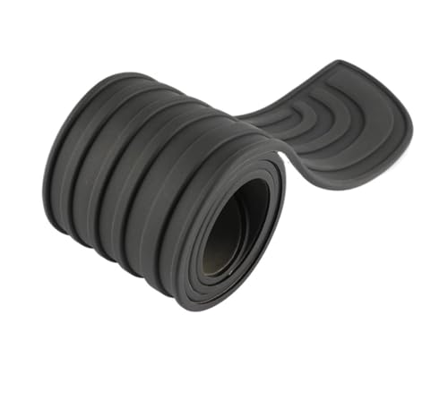 Protection seuil de porte de coffre voiture pour charger les bagages de vacances en noir
