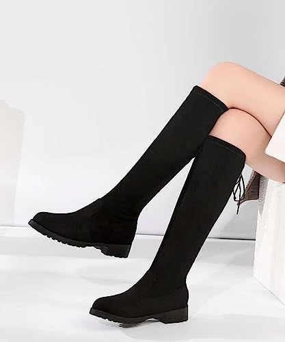 Image of JM LOOKS Women's Fashion Comfort sole Long Boots Classic Design Shoes