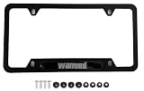 Wanted Level GTA License Plate Frame Cover Holder Stainless Steel Car Accessories Black 1Pc