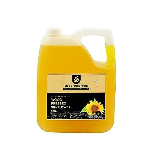 See full amazon price history chart for Shree Aanantam 100% Pure Cold-Pressed Sunflower Oil –%L Rich in Antioxidants, Vitamin E & Omega-6 | Perfect for Frying & Baking Shree Aanantam 100% Pure Cold-Pressed Sunflower Oil –%L Rich in Antioxidants, Vitamin E & Omega-6 | Perfect for Frying & Baking (B0CS61WJF7) Amazon Price History, Amazon Price Tracker