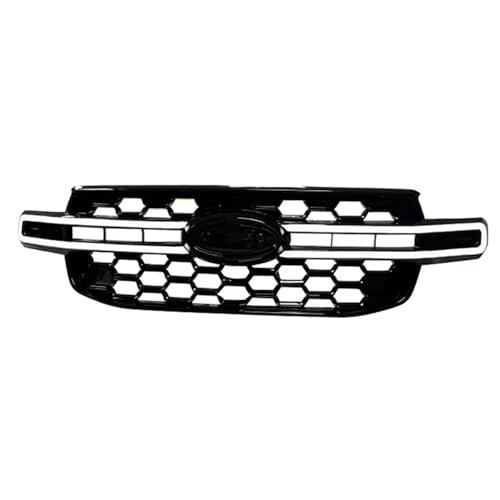 Capot grille en maille noire Ford Ranger T9 pour vos aventures tout-terrain
