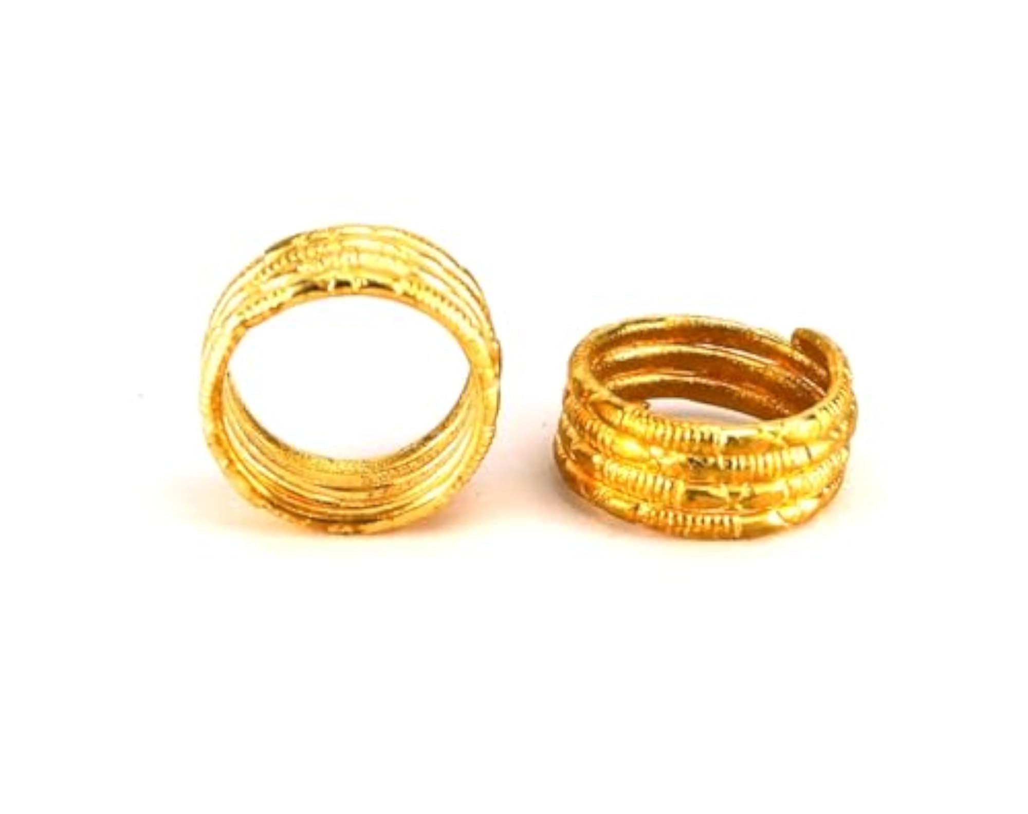 Panchaloha Metal Alloy Adjustable Toe Ring for Women
