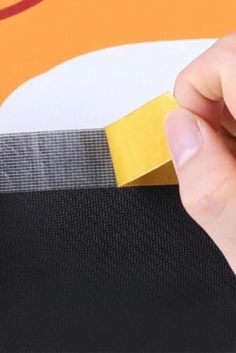 Image of Clear Double Sided Tape Heavy Duty,1.5Inchx33FT,Glass Fiber mesh, Super Sticky Transparent Tape, Can be Used to Secure Carpets or Hang Artwork on Walls.